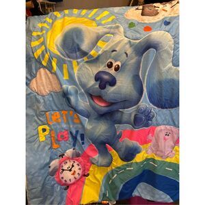 Nickelodeon Blue Clue comforter 42x57" "Lets Play"